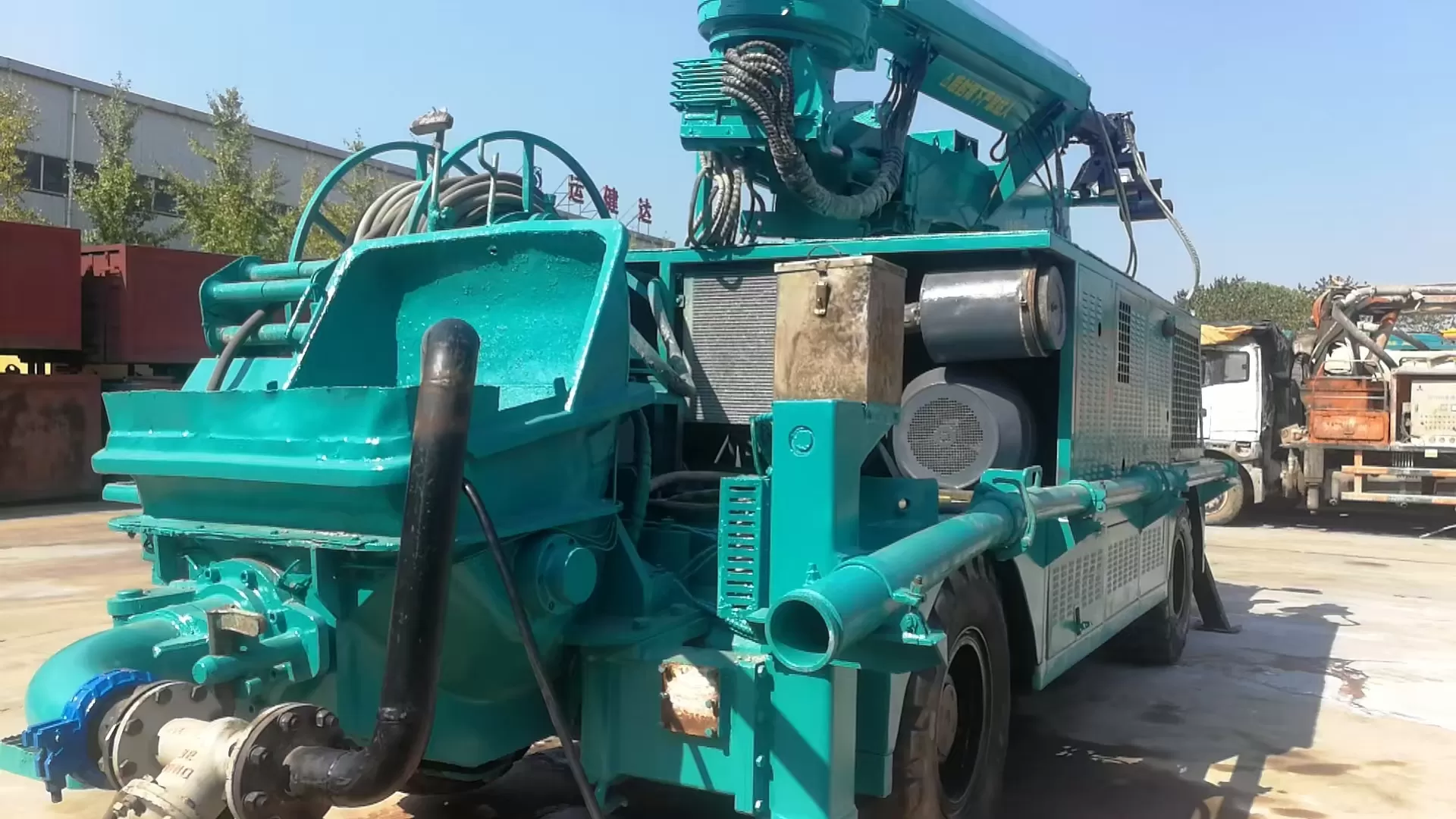 jarlo concrete shotcrete spraying truck 30m3 shotcrete manipulator machine spruzzatore di calcestruzzo per la costruzione di miniere