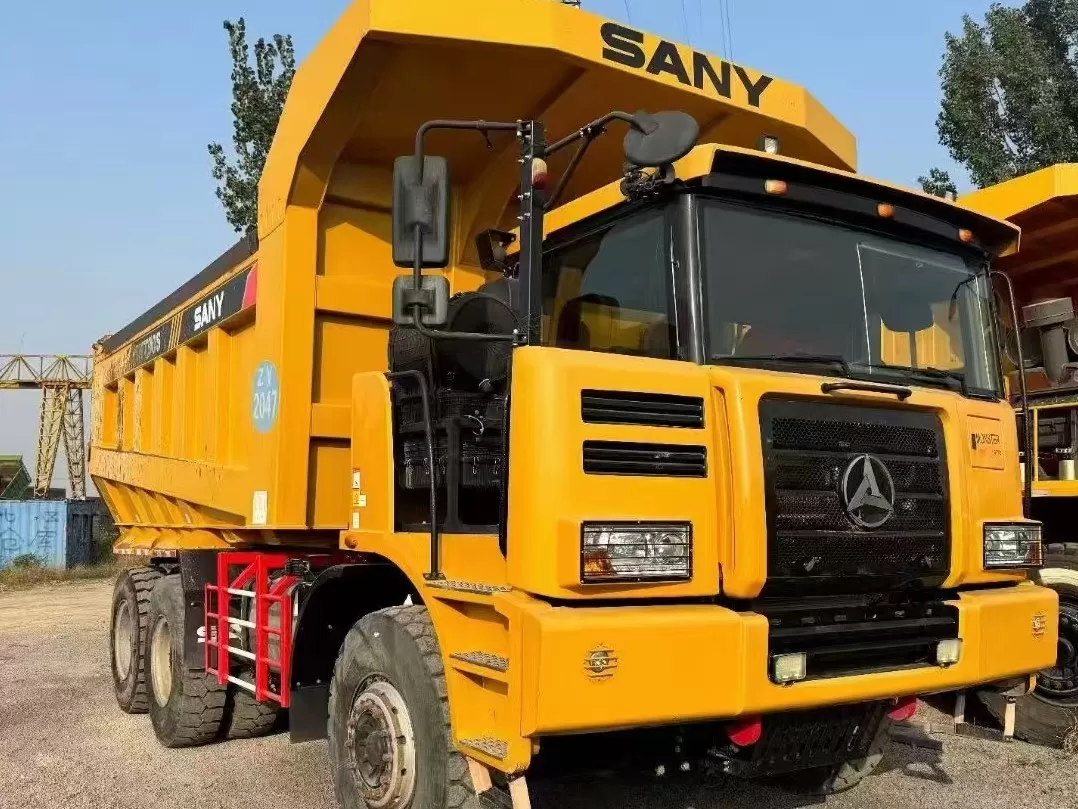 autocarro con cassone ribaltabile da miniera a corpo largo fuori strada del camion fuori strada del carico utile di sany skt90s 6x4 60ton