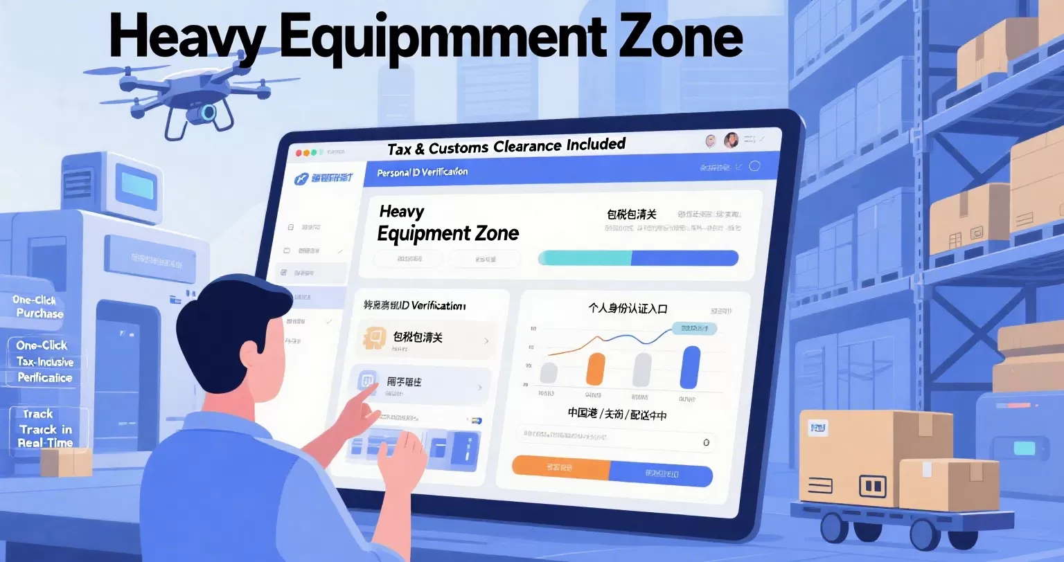 Puoi importare attrezzature pesanti senza un'azienda? Sì: ecco come