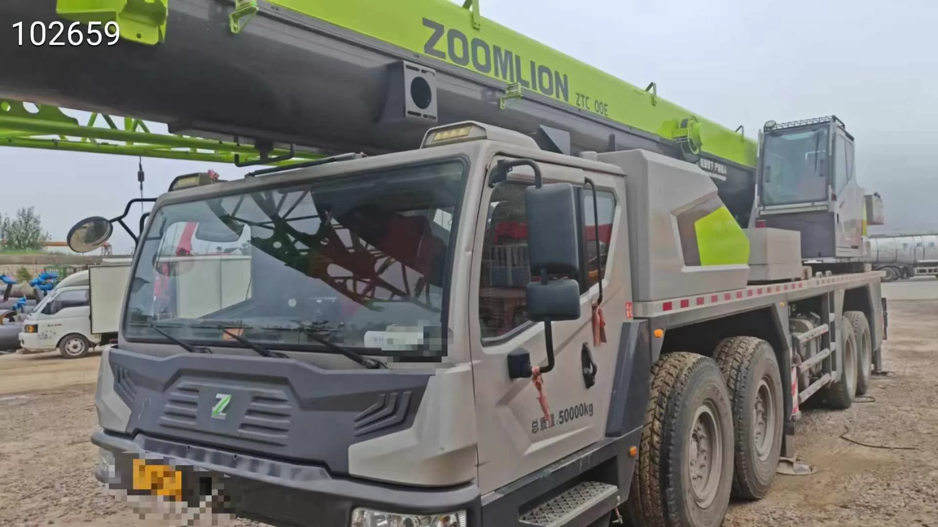 2021 gru usata zoomlion 80t gru per camion gru a ruote per macchina di sollevamento